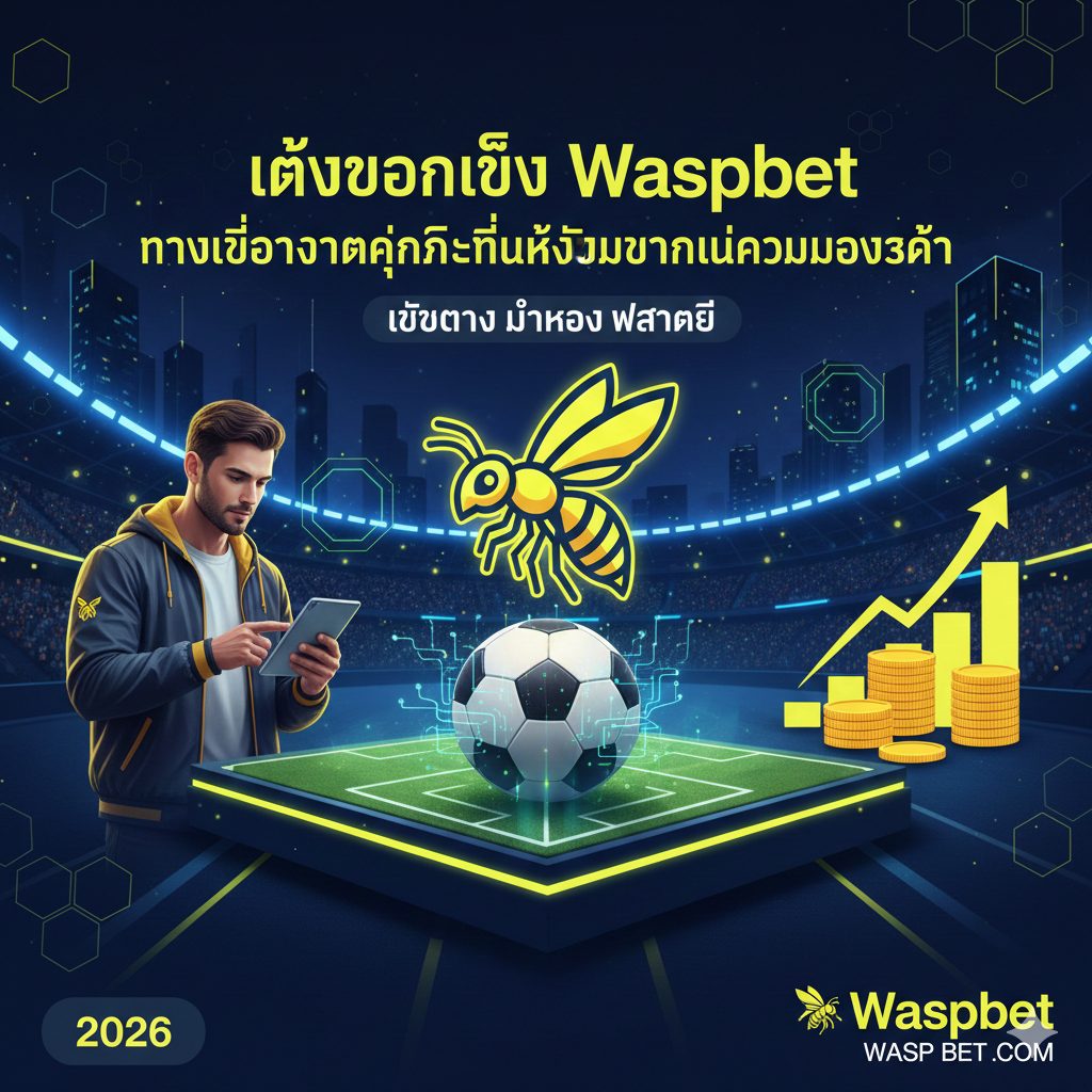 แทงบอลเต็ง Waspbet ทางเลือกทำกำไรที่นักเดิมพันไม่ควรมองข้าม